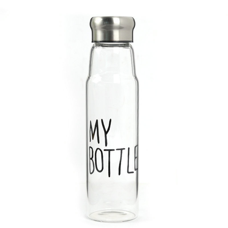 Bình Thủy Tinh Đựng Trà My Bottle 550ml (Kèm Túi)