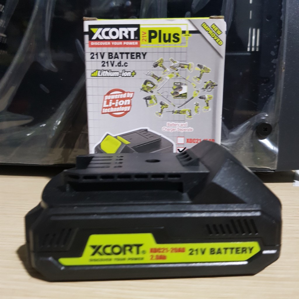 PIN 21V 2.0A DUNG LƯỢNG THỰC XCORT