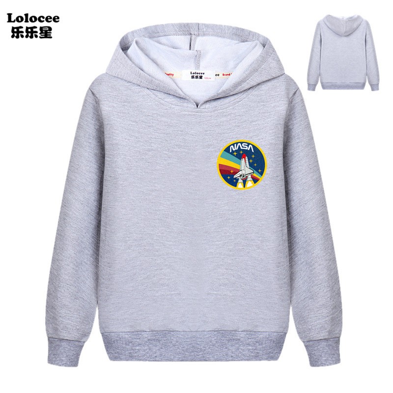 NASA Áo Hoodies Thời Trang Xinh Xắn Dành Cho Bé