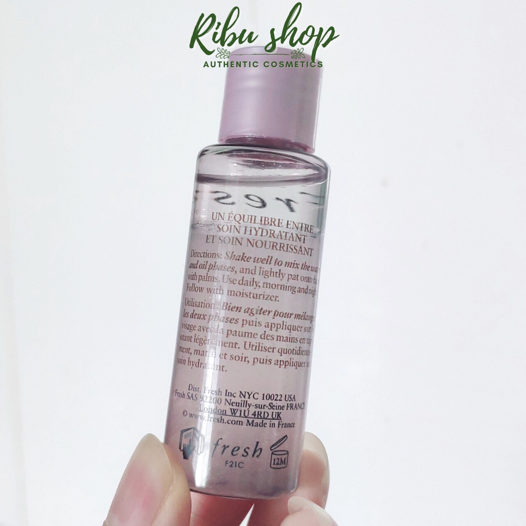 Tinh chất cấp ẩm sâu fresh Rose deep hydration oil-infused serum 20ml fullbox - Ribu shop