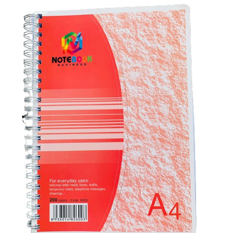 Sổ Lò Xo A4 Hải Tiến Tiến Phát 200 Trang