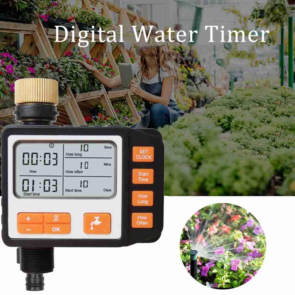Đồng Hồ Hẹn Giờ Tưới Nước Tự Động Màn Hình LCD