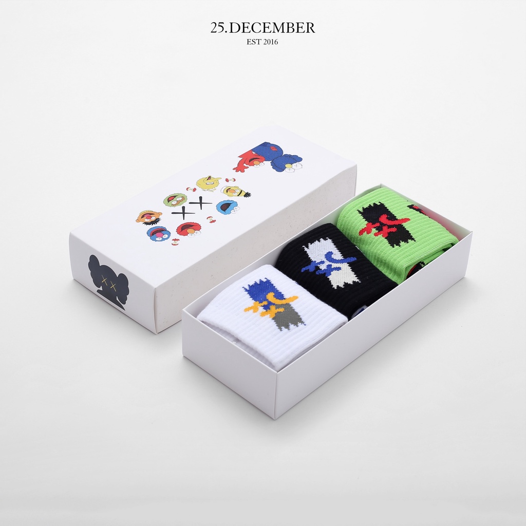 Tất vớ họa tiết chất đẹp - Thương hiệu 25.December mã TCC26