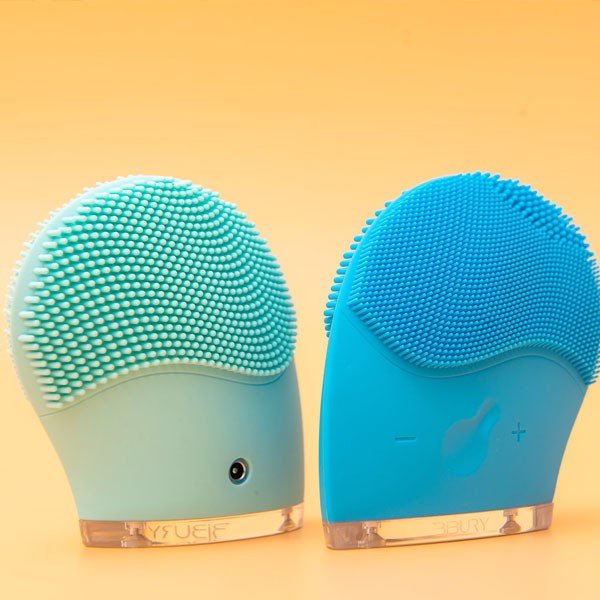 Máy Rửa Mặt Tích Hợp Công Nghệ Ánh Sáng Bibury Facial Cleansing & Light Therapy Brush