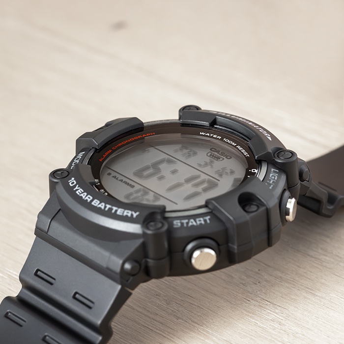 Đồng hồ nam dây nhựa Casio chính hãng Anh Khuê AE-1500WH-1AVDF (51mm)