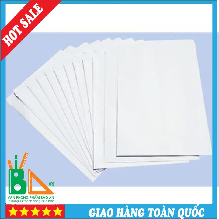 20 Phong Bì Trắng A4 Màu trắng định lượng 120gms