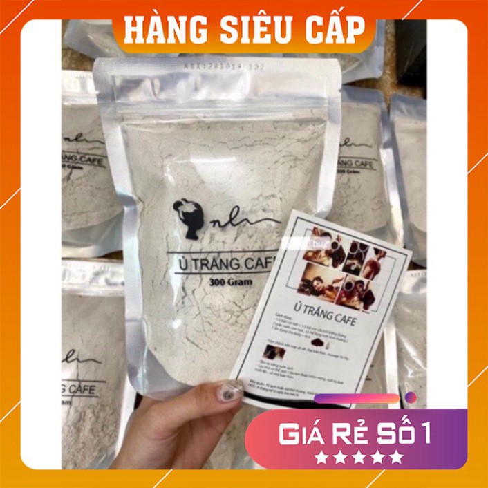 Ủ trắng cà phê 💖 Freeship💖 Bột ủ trắng giảm mụn dưỡng ẩm cho da. 300g