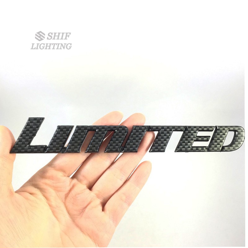 Hình dán chữ Limited trang trí cho xe hơi