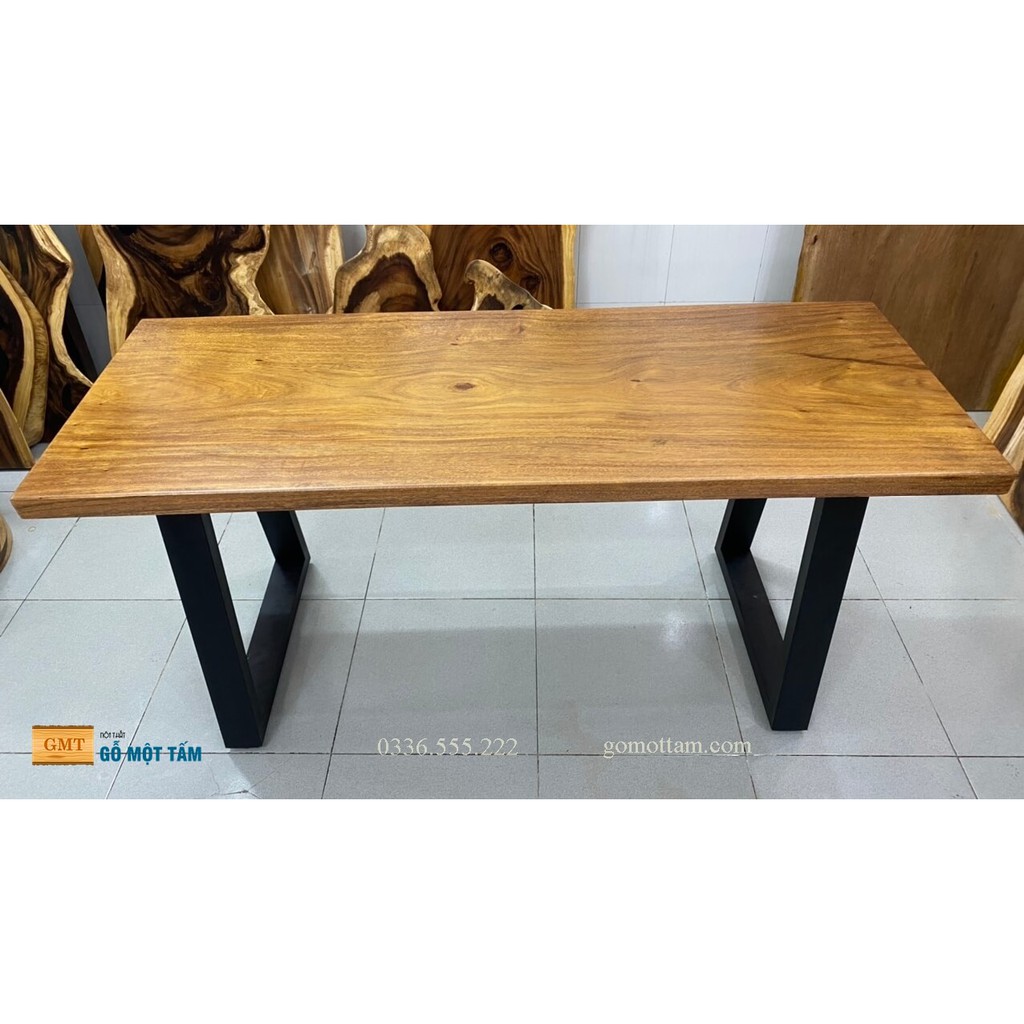 Mặt bàn gỗ Lim nguyên tấm 1.6m x 60 cm