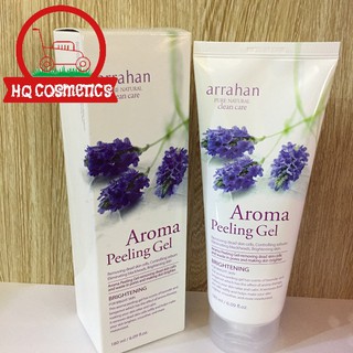 Tẩy da chết TRẮNG DA tinh chất Hoa Oải Hương Arrahan Aroma White Peeling Gel