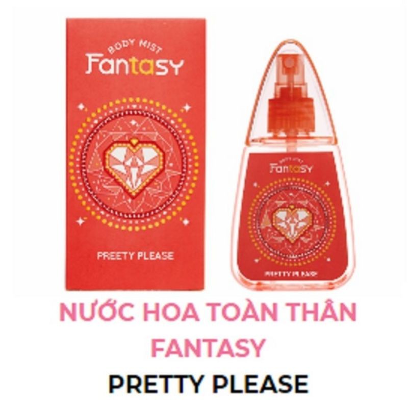 (60ml) Nước hoa Body Mist Fantasy