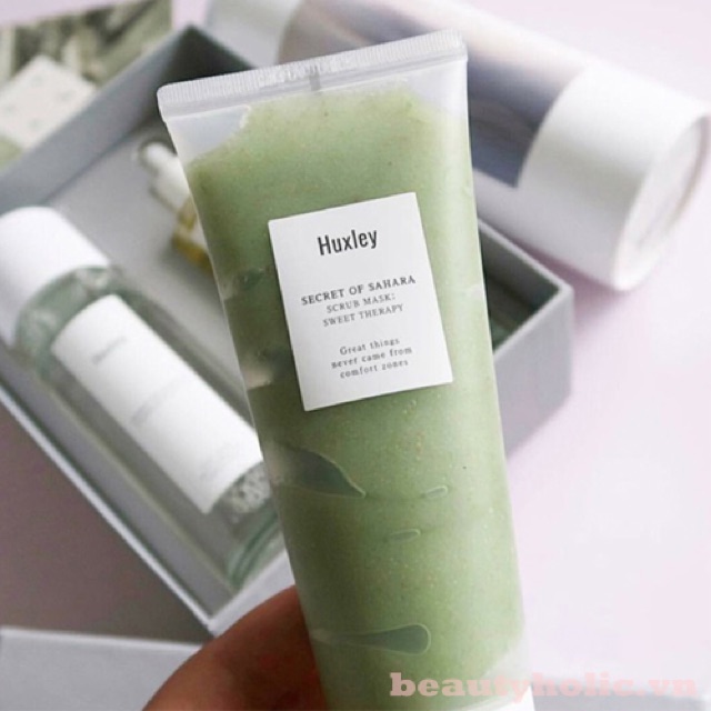 [FULLSIZE] MẶT NẠ TẨY DA CHẾT HUXLEY SCRUB MASK, HEALING MASK