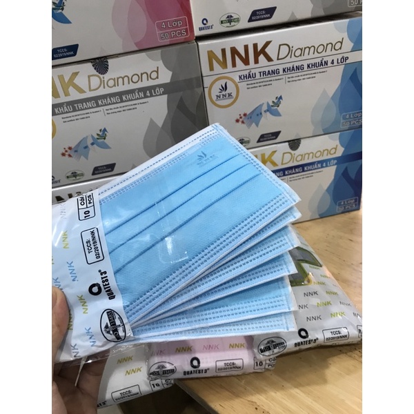 ✅Khẩu trang NNK 4 lớp kháng khuẩn/ Khẩu Trang Y Tế / Khẩu Trang 4 Lớp