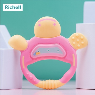 Xúc xắc gặm nướu Richell tròn (hồng)