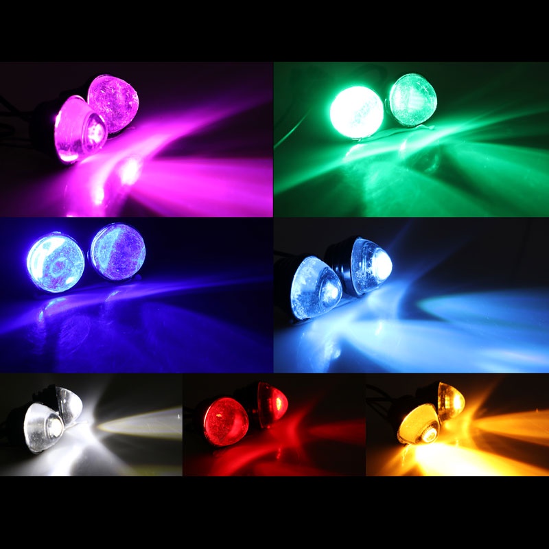 Đèn LED Sương Mù Chạy Ban Ngày DRL Eagle COB 12V Chuyên Dụng Cho Xe Mô Tô