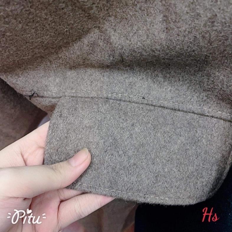 Áo khoác dạ ngắn 3 cúc HS