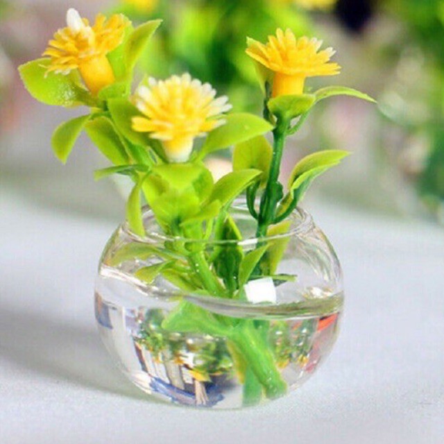 Bể cá  mini thuỷ tinh hình cầu T07