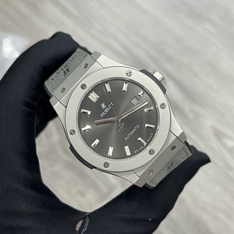 Đồng Hồ Nam Hublot Xám size 38/42mm máy cơ tự động