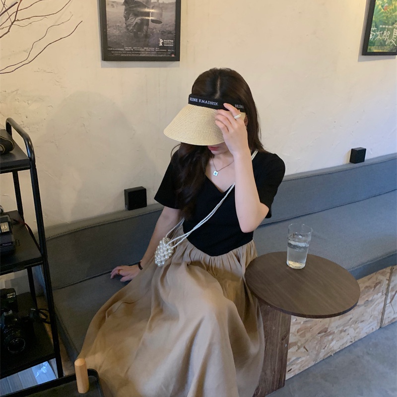 Đầm PERTY thiết kế mỏng phong cách Hàn Quốc thời trang mùa hè mới dành cho nữ