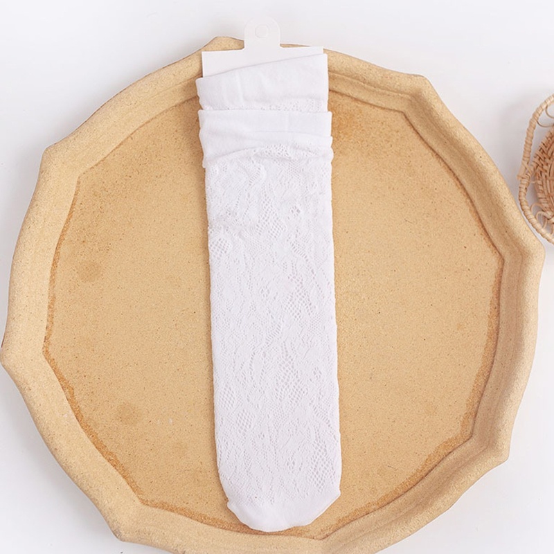 Vớ Dài Phối Ren Co Giãn Phong Cách Lolita Dễ Thương Dành Cho Nữ