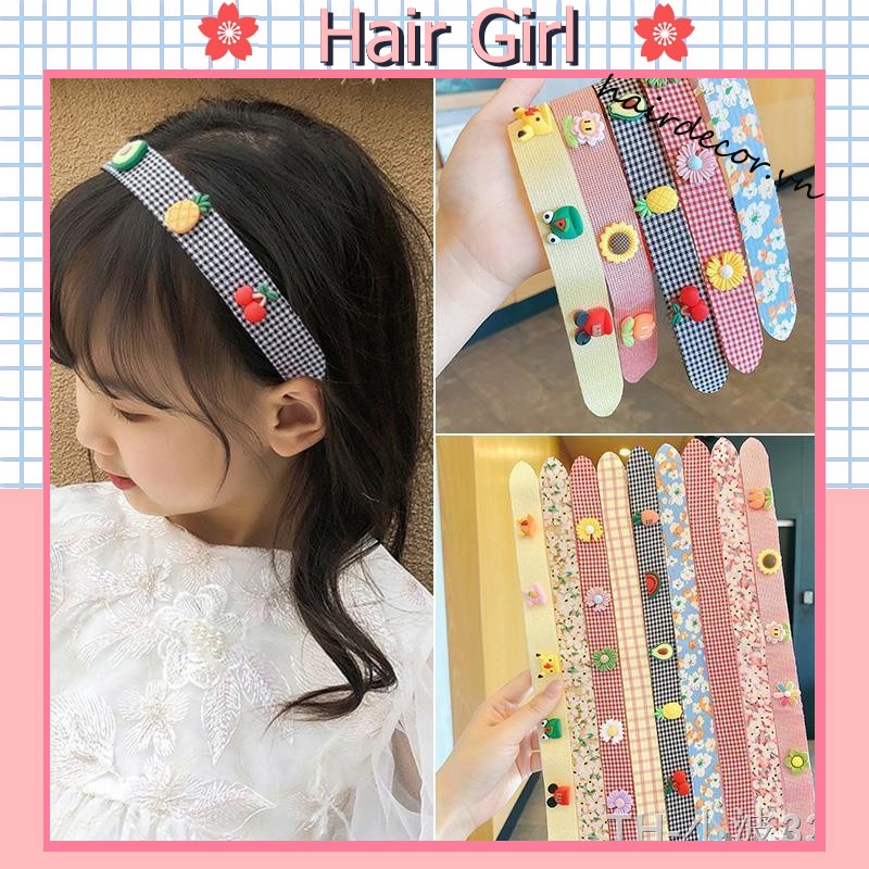 Băng đô khóa dán phong cách Hàn Quốc thiết kế mới cho trẻ em