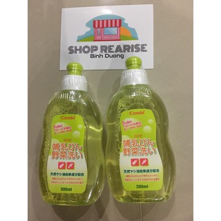 Nước rửa bình sữa và rau quả Combi 250ml