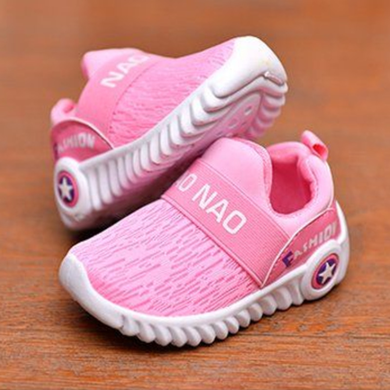 Hàn quốc Giày trẻ em Giày thể thao thời trang trẻ em Giày em bé mềm mại và thoải mái BBH-901