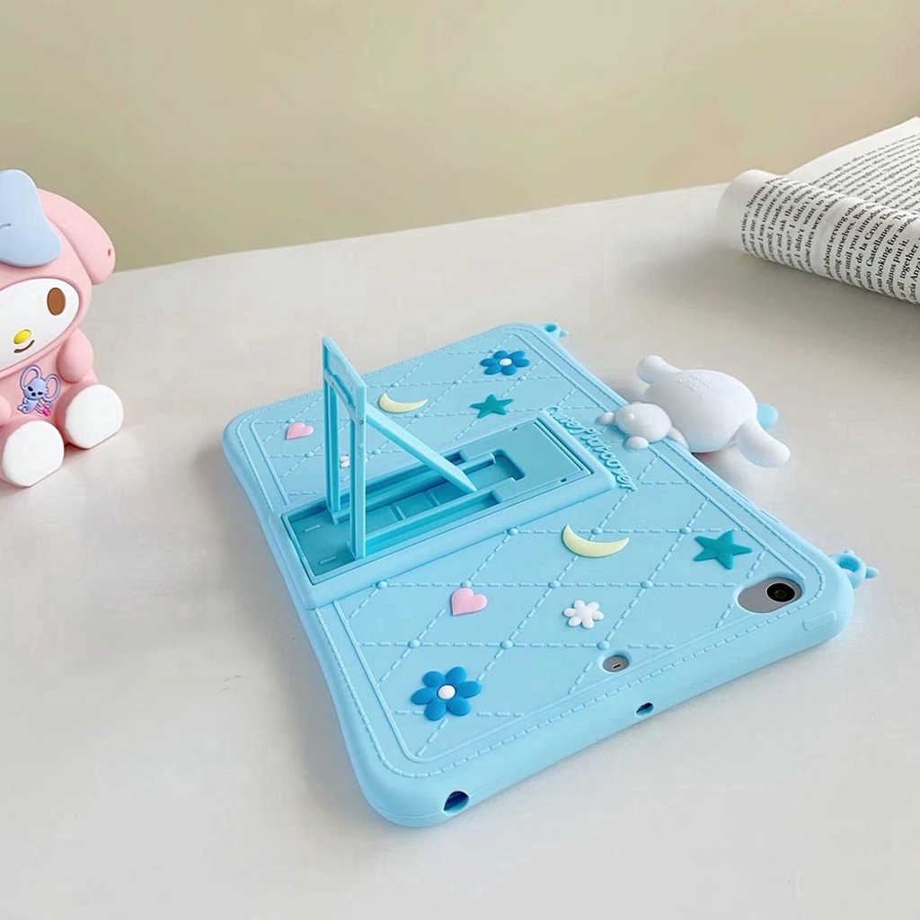 Ốp máy tính bảng silicon dẻo có dây đeo cho Samsung Galaxy Tab A 8.0 inch 2019 SM-T290 T290 T295 T297 SM-T295 SM-T297 | BigBuy360 - bigbuy360.vn