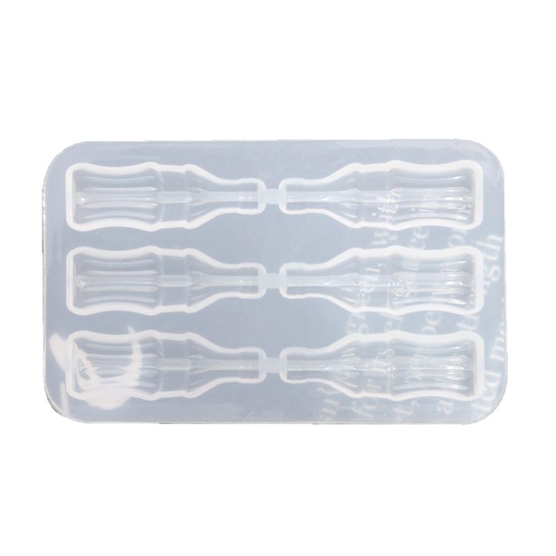 Khuôn silicone đúc resin epoxy làm đồ thủ công tạo hình gấu gummy/múi cam/kẹo sô cô la/chai nước ngọt chất lượng cao