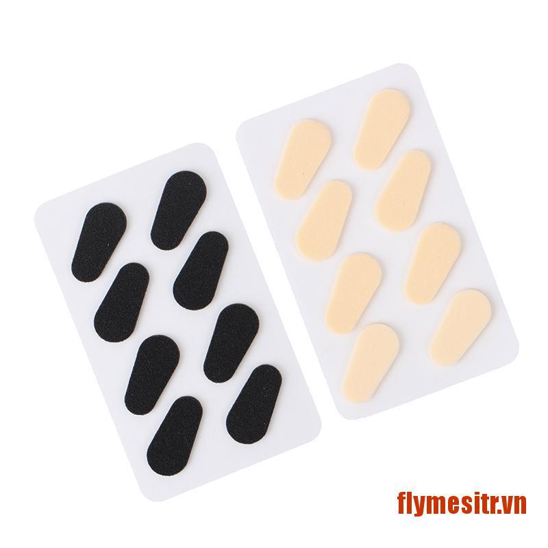 FLYME 40Pcs Soft EVA Foam Nose Pads Anti-Slip Adhesive Grips Eyeglass Nosepads