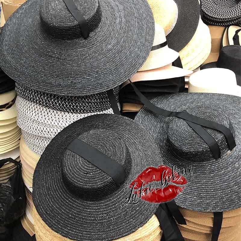 Nón Cói Vành Rộng Siêu To /Mũ Cói Buông Vành Siêu Rộng Siêu Độc Lạ Đi Biển Có Quai Siêu Hot_Summer Straw Hat_Hàng sẵn