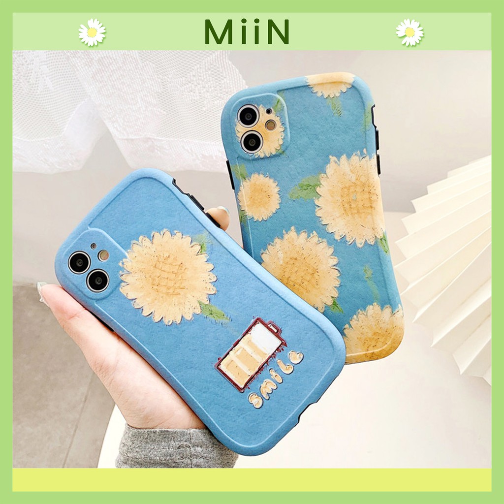 Ốp lưng iphone - Ốp iphone  Blue Sunflower V2 IMD 5/6/6plus/6s/6splus/7/7plus/8/8plus/x/xr/xs/11/12/pro/max/plus/promax