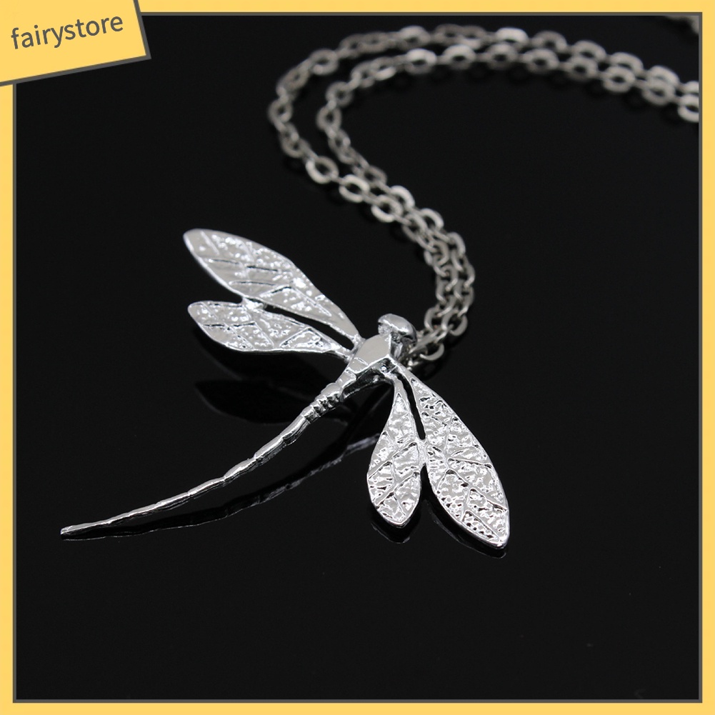 Dây chuyền mặt hình chuồn chuồn thời trang cho nữ