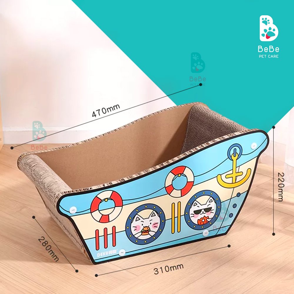 [Siêu Xinh - Kèm Catnip] Xế Sang I Tàu Xịn Kết Hợp Cào Móng Cực Kỳ Dễ Thương - Đồ Chơi Cho Các Boss Mèo