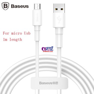 DÂY CÁP SẠC MICRO BASEUS MINI WHITE CHÍNH HÃNG [NEW 100%]