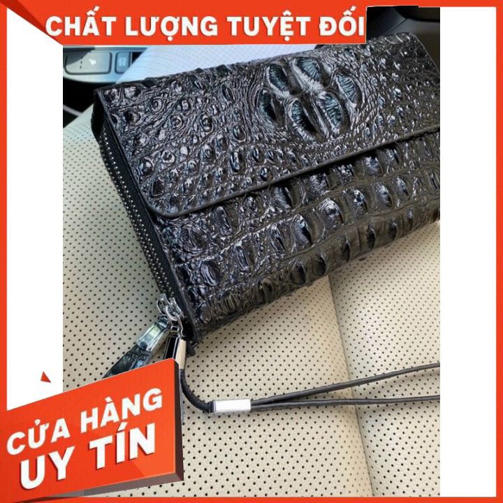 Túi Cầm Tay Da Thật