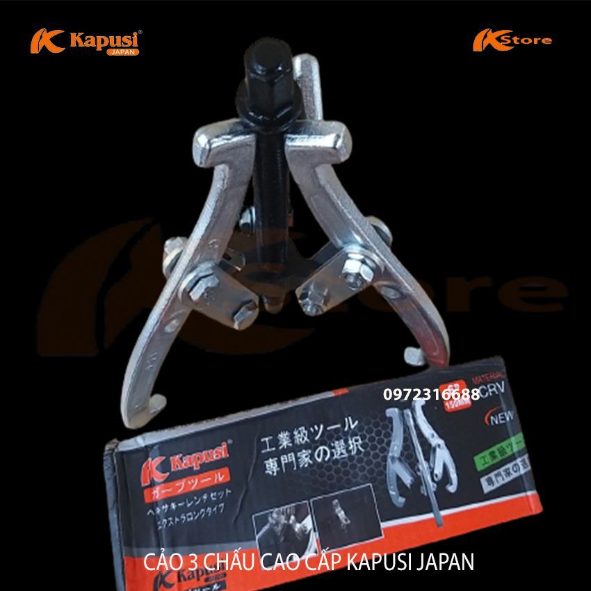 CẢO 3 CHẤU 300MM/12IN CAO CẤP KAPUSI JAPAN - CẢO 3 CHÂN TIÊU CHUẨN NHẬT BẢN