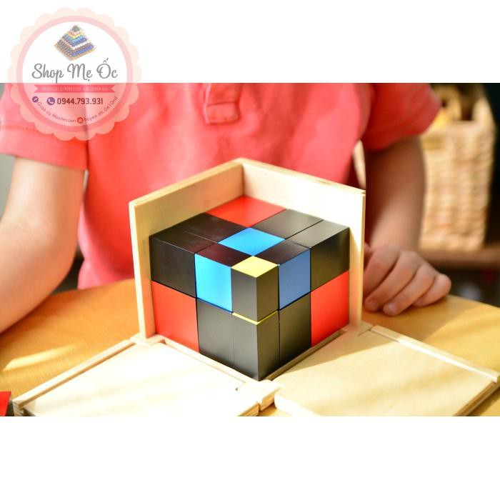 Giáo cụ Montessori - Khối tam thức