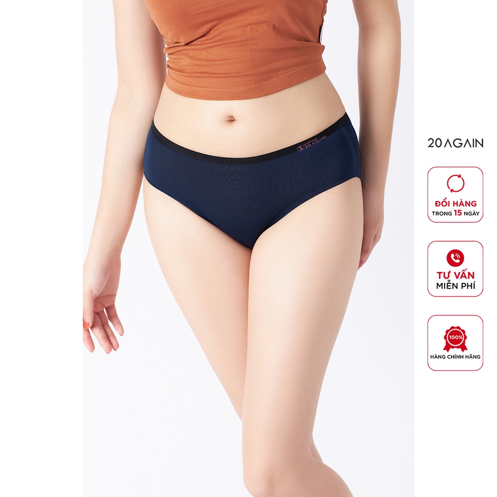 Quần lót nữ kháng khuẩn không đường may 20AGAIN, chất thun cao cấp, sexy QUA0017