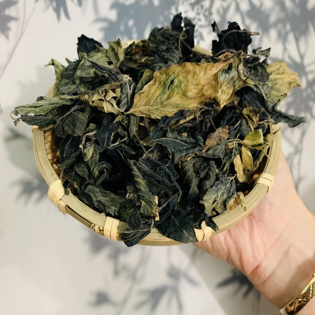 Lá cẩm tím sấy khô, tạo màu thực phẩm