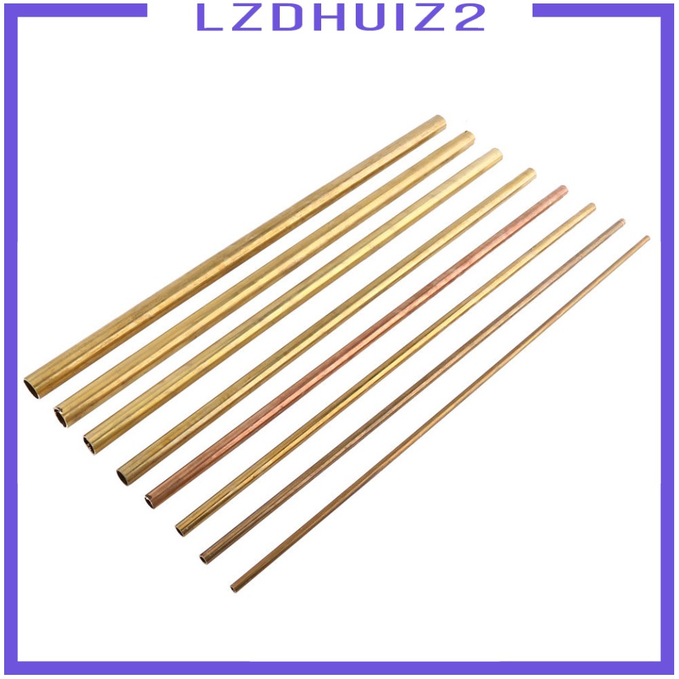 Set 2 Ống Đồng Tròn OD 6mm &amp; 8Mmx50Cm Chuyên Dụng