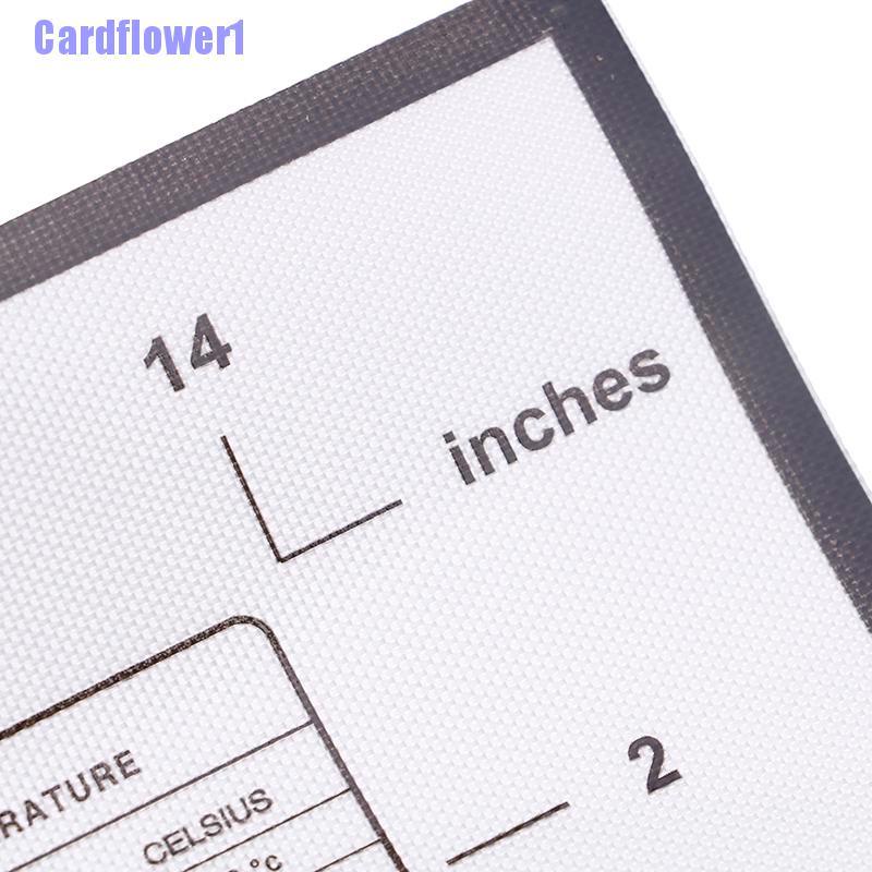 Thảm Nướng Bánh Bằng Silicon Chống Dính Kích Thước 30x40