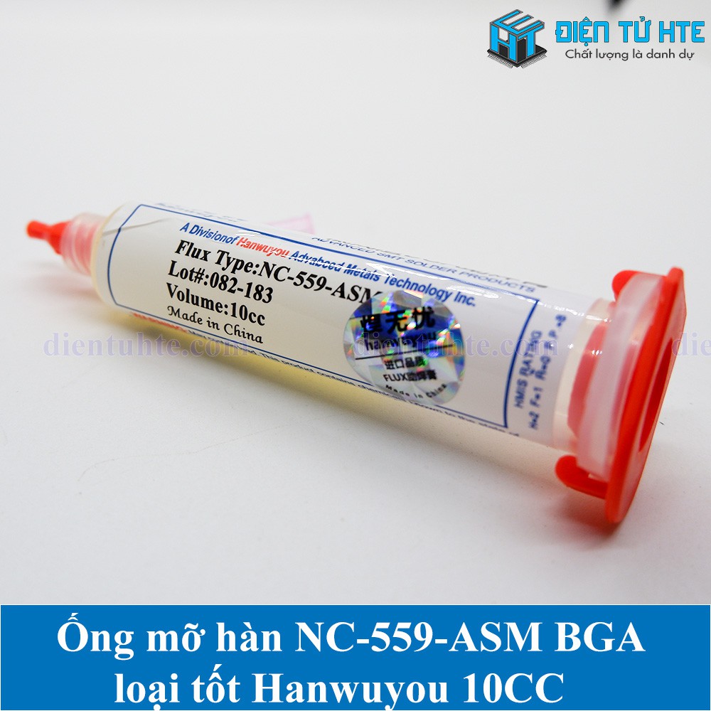 Ống mỡ hàn NC-559-ASM BGA loại tốt Hanwuyou 10CC