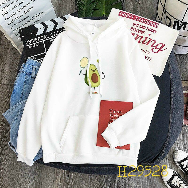 ÁO HOODIE TRÁI BƠ. ĐỦ SIZE 6 KÍ-90 KÍ. CHẤT LOẠI 1