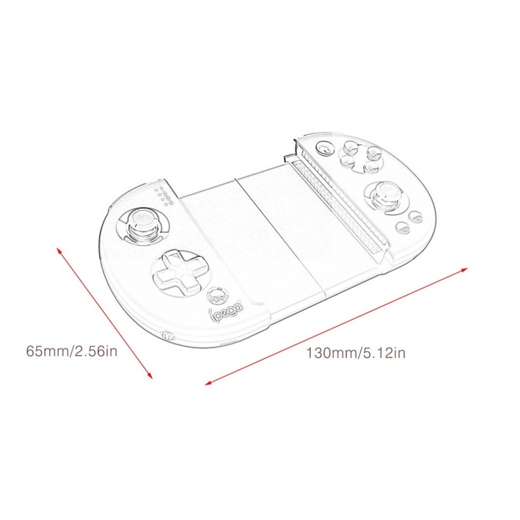 Tay Cầm Chơi Game Không Dây Luxe Ipega Pg-9087 Bluetooth 3.0 Cho Điện Thoại