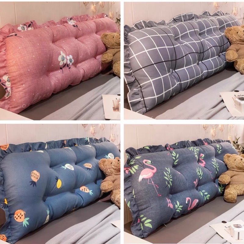 Gối tựa kê đầu giường, gối dài