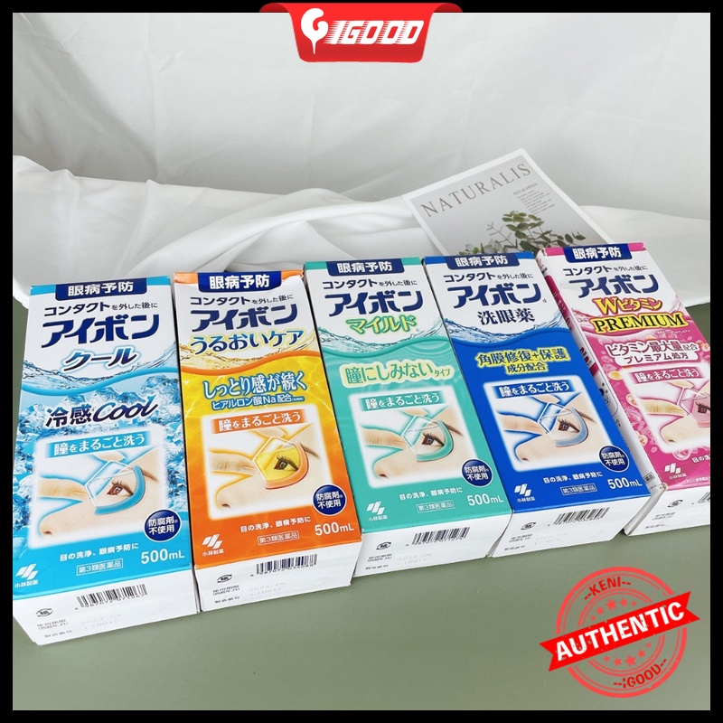 Nước rửa mắt Eyebon W Vitamin Kobayashi Nhật Bản 500ml
