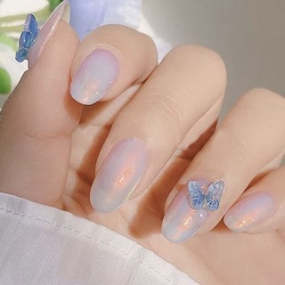 Nhãn Dán Trang Trí Móng Tay Hình Bướm 3D Tự Làm Thủ Công Chịu Nhiệt Co Nhiệt