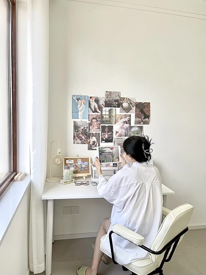 Bàn Làm Việc Chân Tròn Đa Năng, Decor Phòng Ngủ Phong Cách Dùng Học Tập Làm Việc Cho Học Sinh Lắp Ghép Tiện Ích | BigBuy360 - bigbuy360.vn