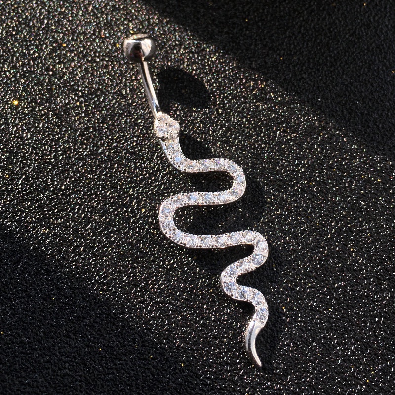 Khuyên Rốn Mạ Bạc 925 Chống Dị Ứng Thời Trang Cho Nữ